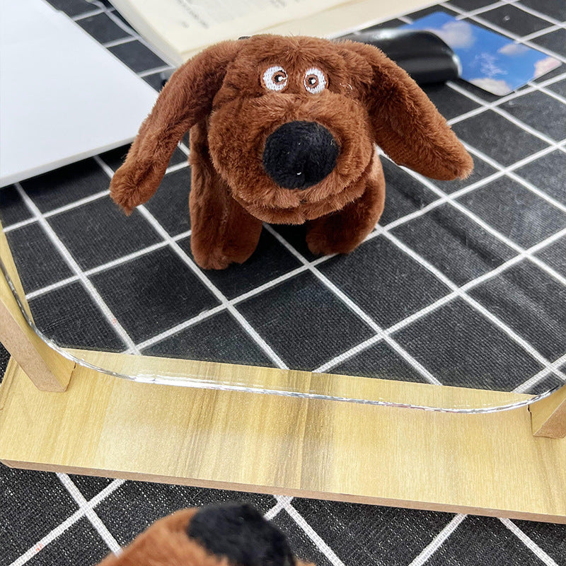 Cute Plush Puppy Key Chain Pendant Toy Doll