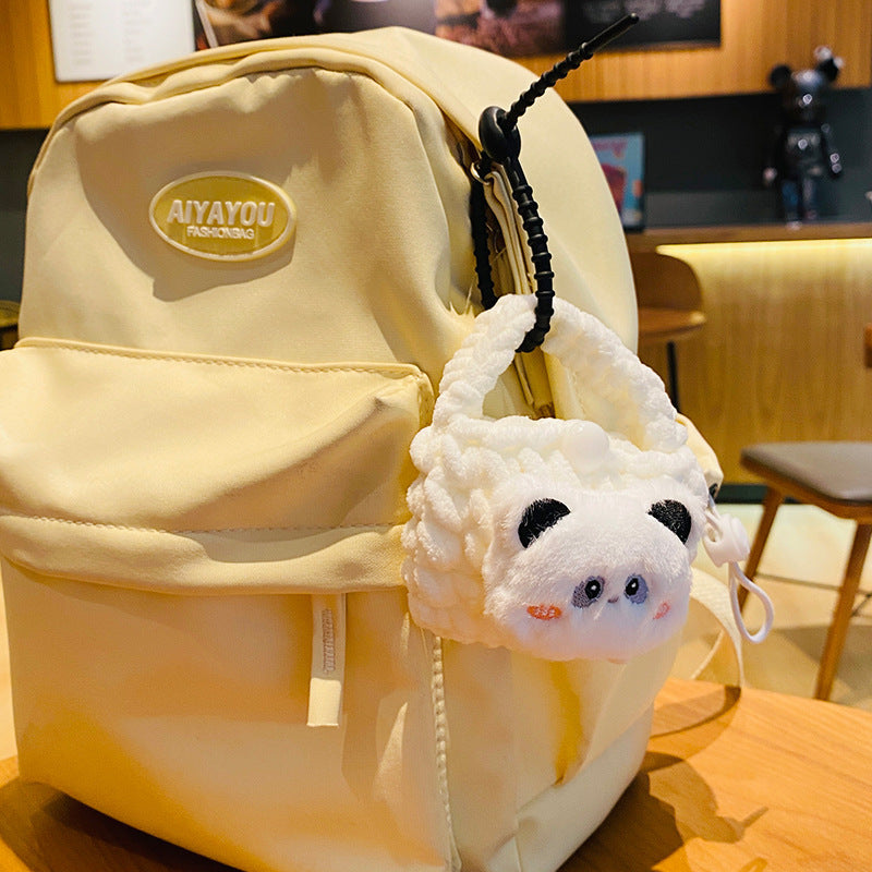 Creative Capabala Knitted Earphone Bag Pendant