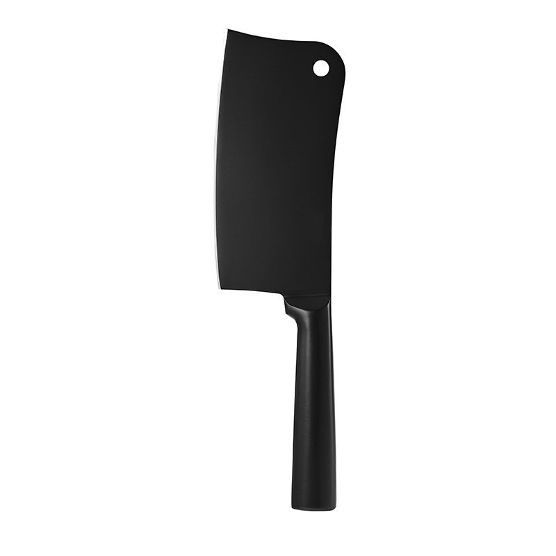 Stainless Steel All-painted All-in-one Black Blade Non-stick Kitchen Knife Set