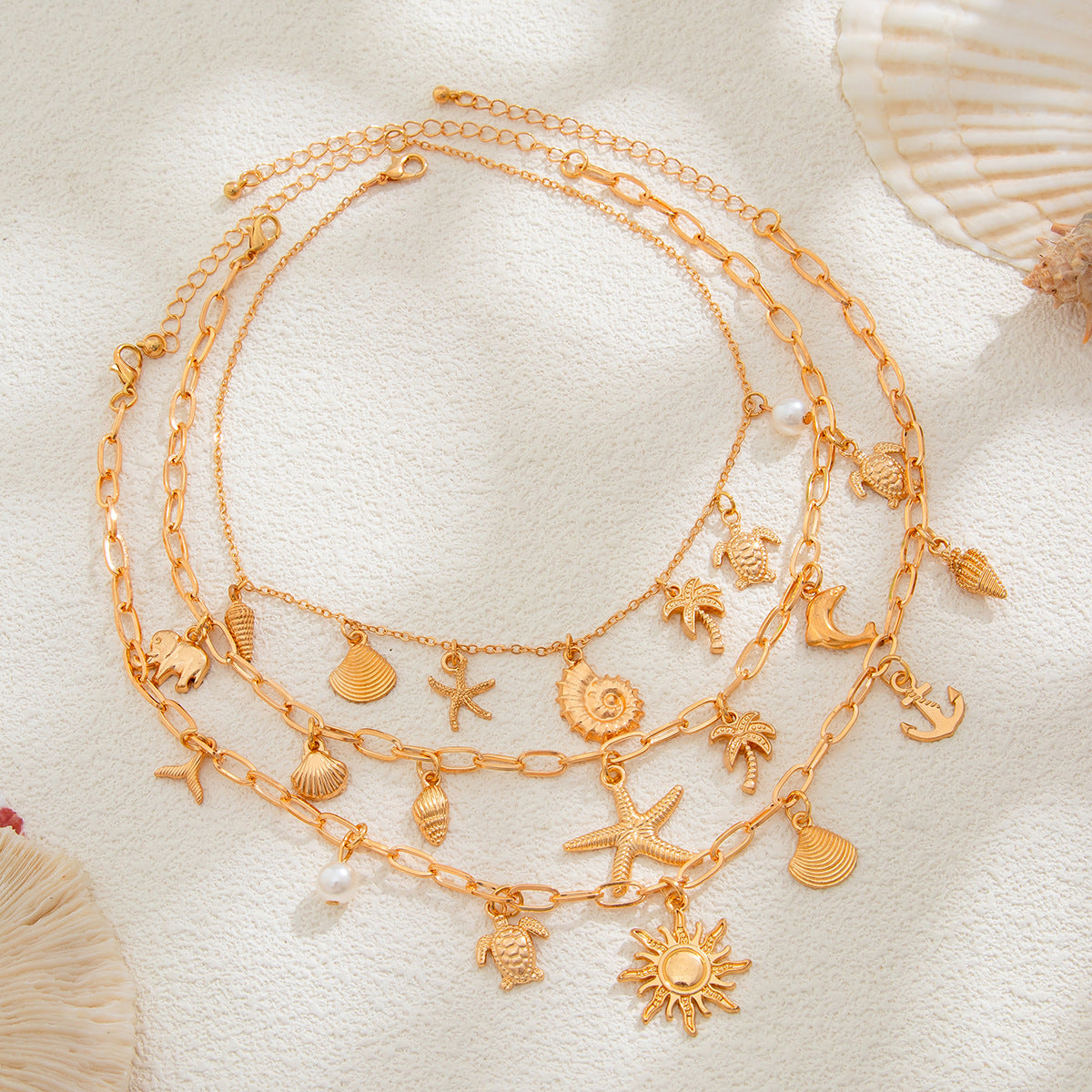 Personalized Bow Pearl Necklace