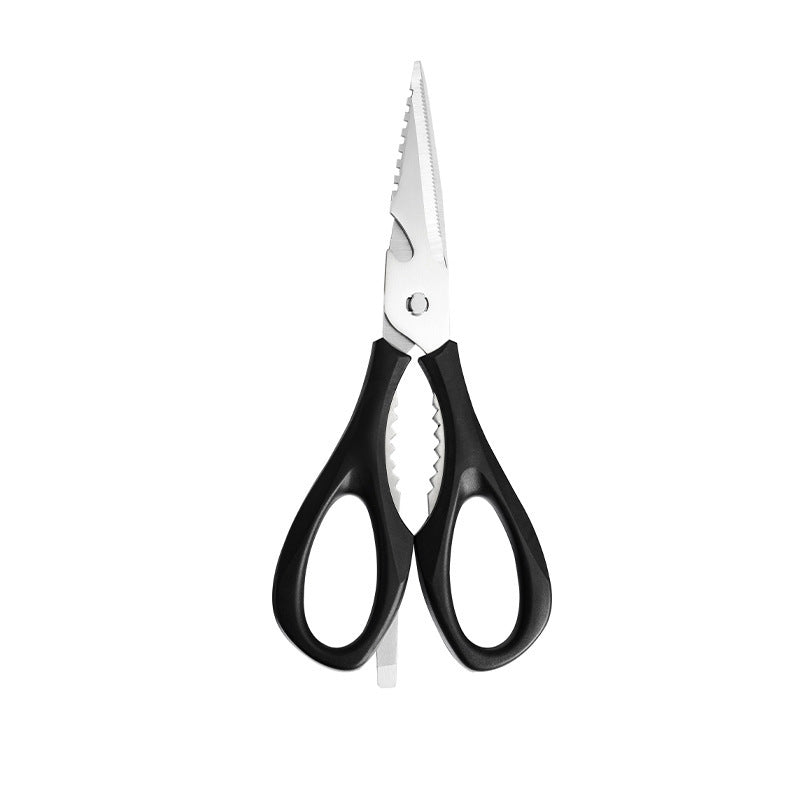 Stainless Steel All-painted All-in-one Black Blade Non-stick Kitchen Knife Set