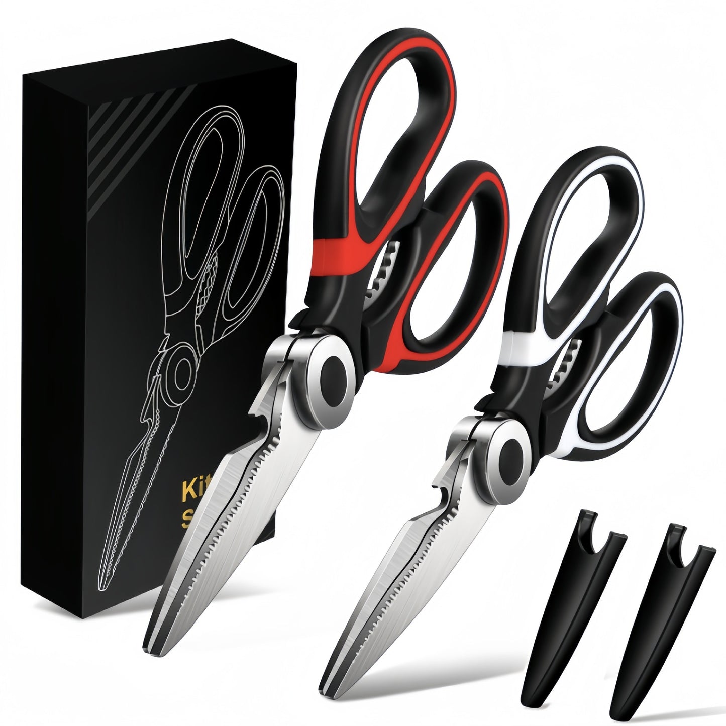 Kitchen Scissors Household Multi-functional Stainless Steel